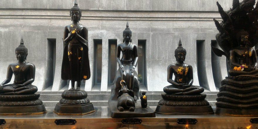 le posizioni del buddha - buddhismo