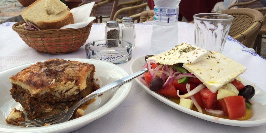 mangiare in grecia