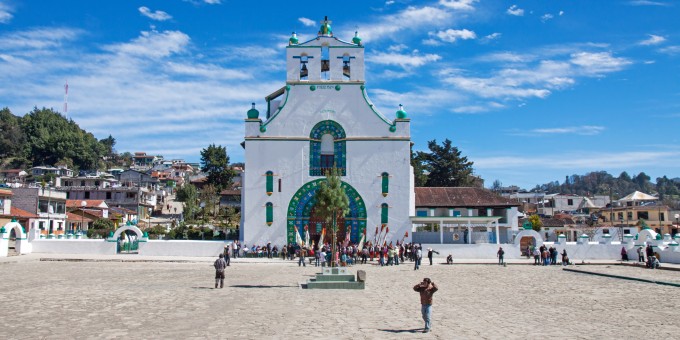 san juan chamula chiapas messico chiesa