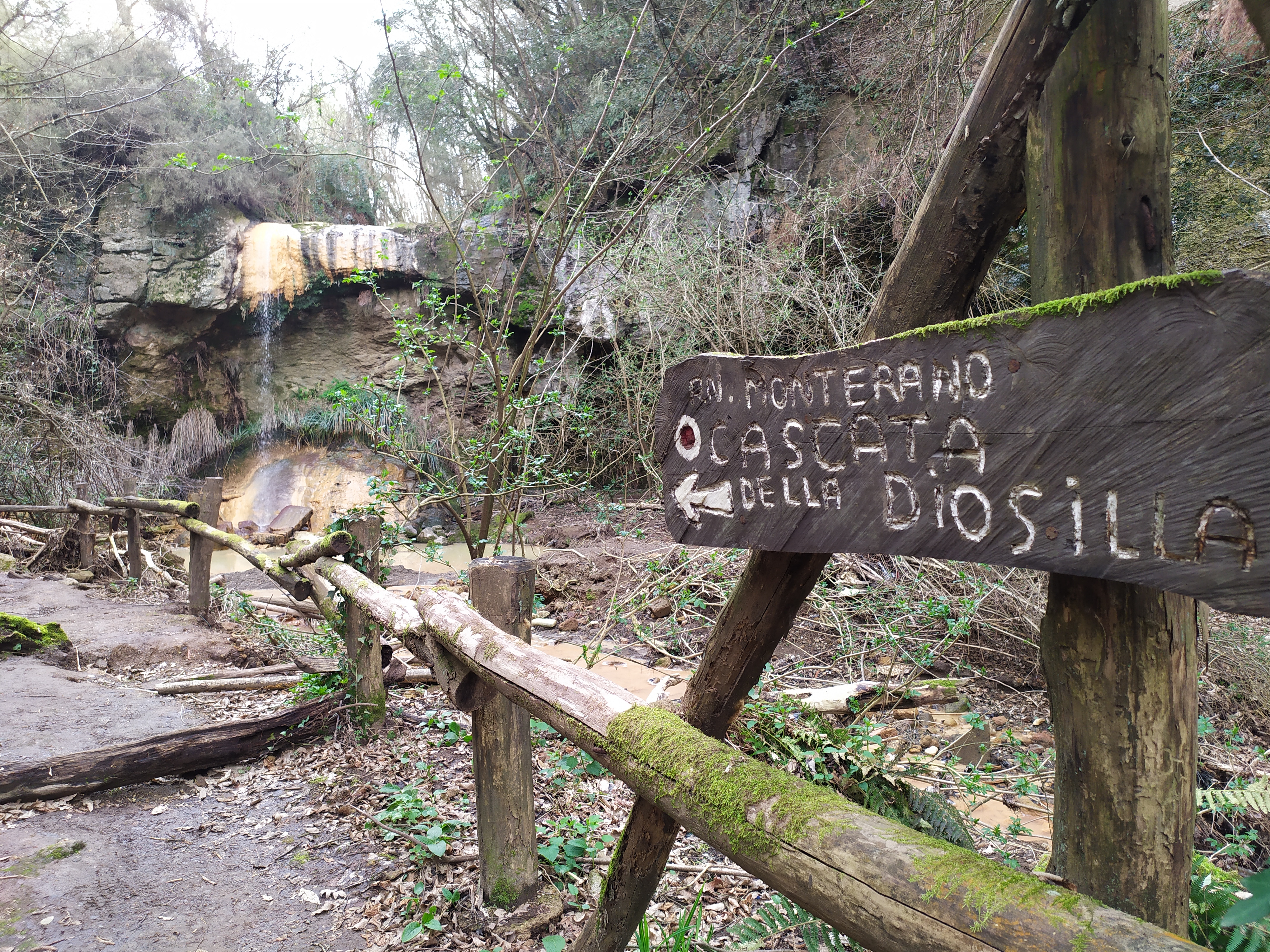 Monterano cascate di Diosilla