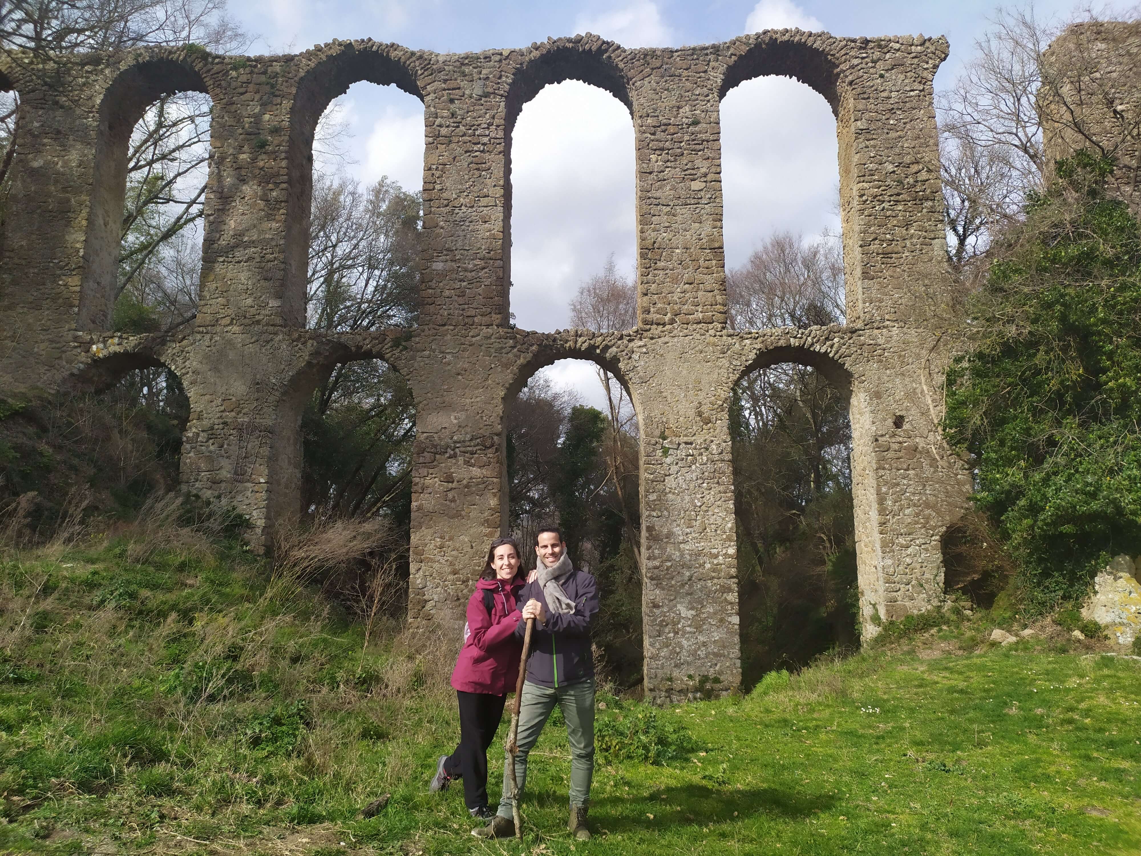 tuscia monterano acquedotto