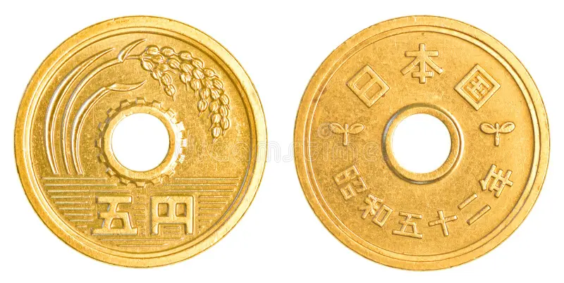 5 yen giappone